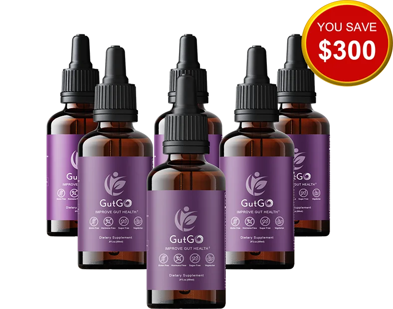 Gut Go 6 Bottles with $300 Off